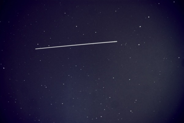 ISS over London, 2014.06.07 23:45, 30 second exposure.